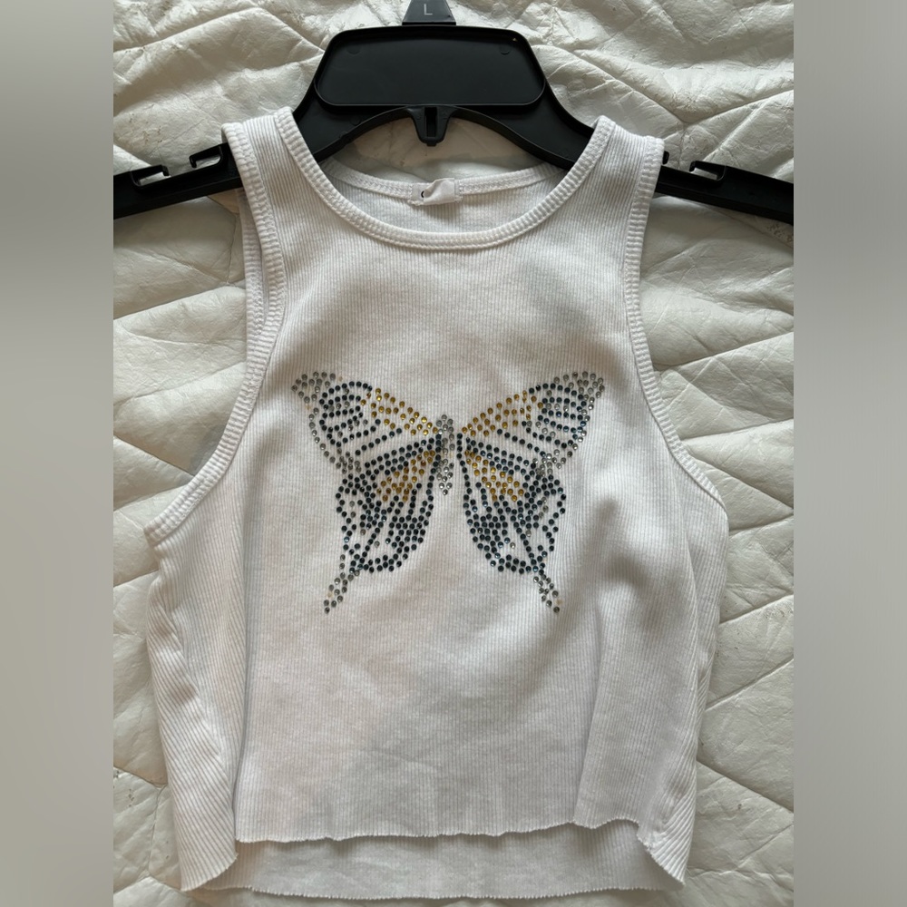Garage Crop Tank Top